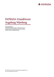 PATRIZIA GrundInvest Augsburg Nürnberg