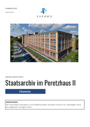 Exporo Staatsarchiv im Peretzhaus II