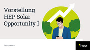 HEP Solar Opportunity 1