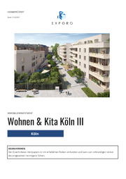 Exporo Wohnen & Kita Köln III 