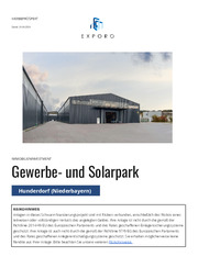 Exporo Gewerbe- und Solarpark